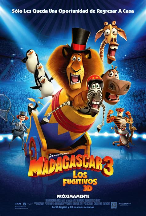 pelicula madagascar los fugitivos en español completa